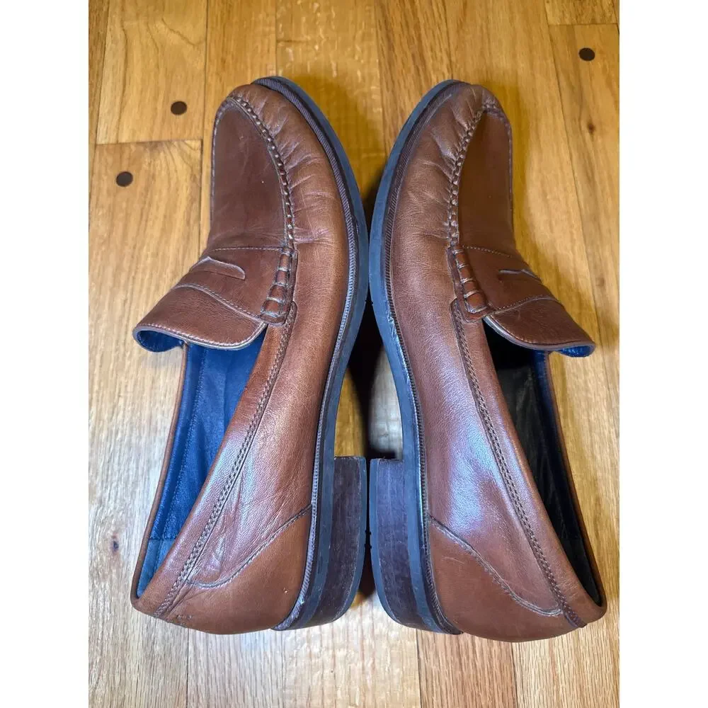 Cole Haan Pinch Maine Tradition Loafers Mens 13 M Brown Leather C26767